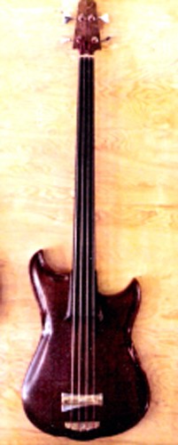 Dark Longhorn Bass Fretless